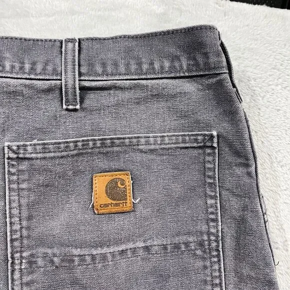 Carhartt‎ Carpenter Dungaree Fit B11 PTB Jeans Mens 36x32.5 CanvasLoose Fit